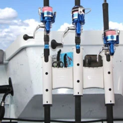 Railblaza RodStow Triple With Caddy White -Magasin De Pêche Sportive 09 0011 21 4