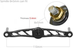 Gomexus Thicken Power Handle -Magasin De Pêche Sportive BS110H27BKBK1r 4