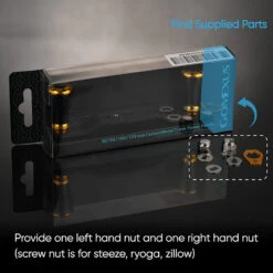 Gomexus 95mm Carbon Swept Handle With 20mm Aluminium Knob -Magasin De Pêche Sportive DCS95A20BKGDr 6