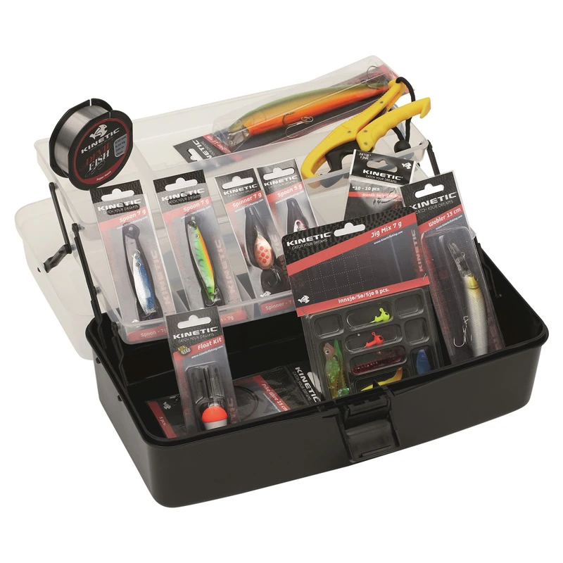 Kinetic Tackle Box Big Kit - Freshwater 3 Kinetic Tackle Box Big Kit - Freshwater