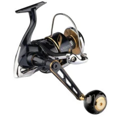 Gomexus 90mm Aluminium Power Handle With 45mm Titanium Knob - Black & Gold -Magasin De Pêche Sportive LYS90TB45BKGD 3