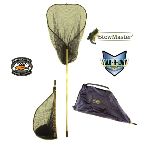 StowMaster Tournament Series Nets - Musky Net 76 X 81cm (inkl. Väska) 3 StowMaster Tournament Series Nets - Musky Net 76 X 81cm (inkl. Väska)